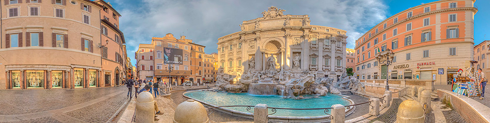 #slider4 Virtual Tour della Fontana di Trevi